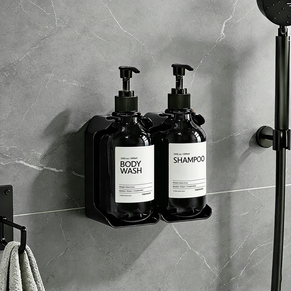 SIVELO No-Drill Shower Dispenser Set – 2 or 3 Bottles