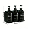 SIVELO No-Drill Shower Dispenser Set – 2 or 3 Bottles